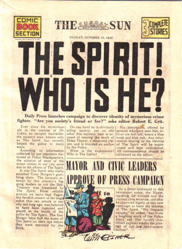 Spirit Section #10/13/1940
