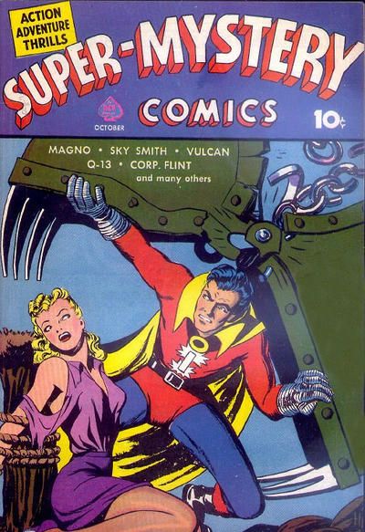 Super-Mystery Comics #v1#3 Comic