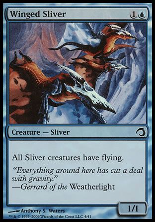 Winged Sliver (Premium Deck Series: Slivers) Trading Card