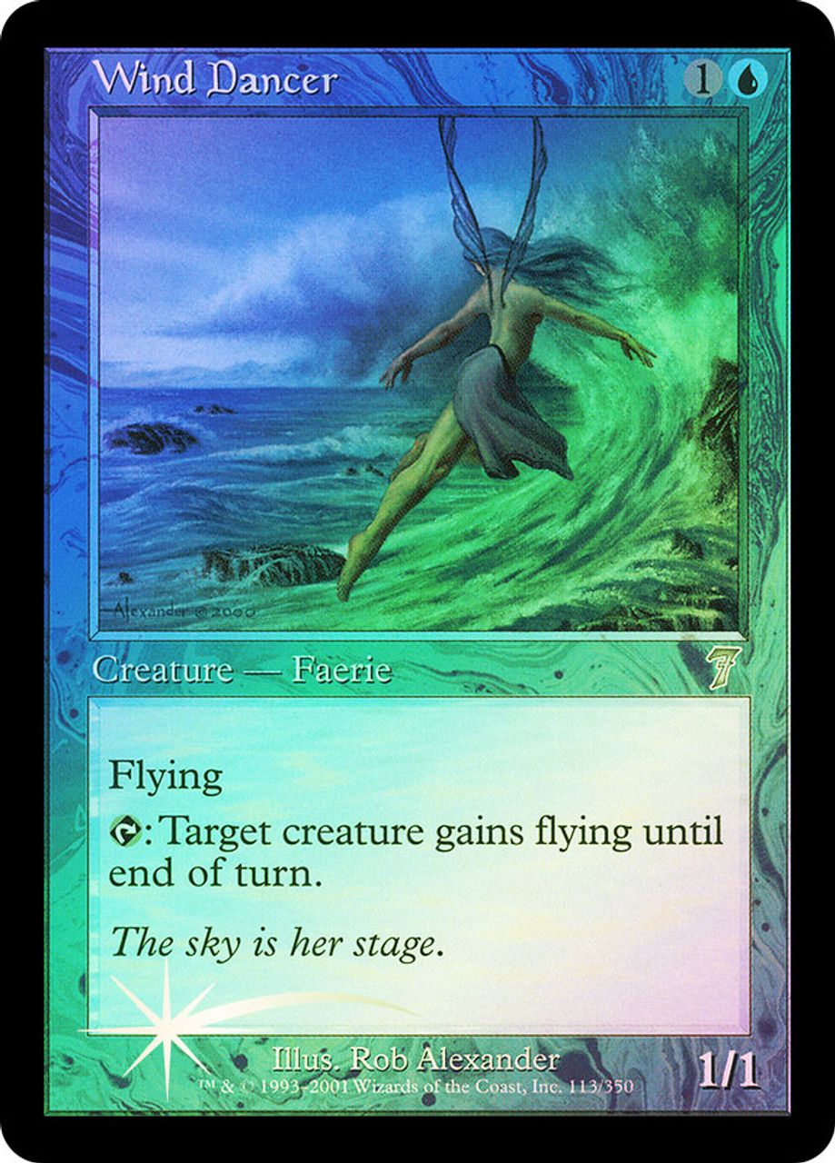 Wind Dancer (7th Edition - Foil) Trading Card