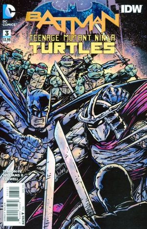 Batman/Teenage Mutant Ninja Turtles #3 (Variant Cover)
