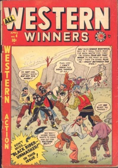 All Western Winners #4 Comic