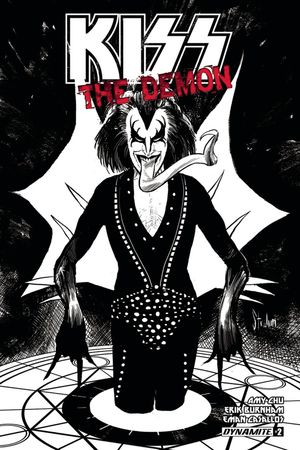 KISS: The Demon #2 (Cover E 10 Copy Strahm B&w Inc)
