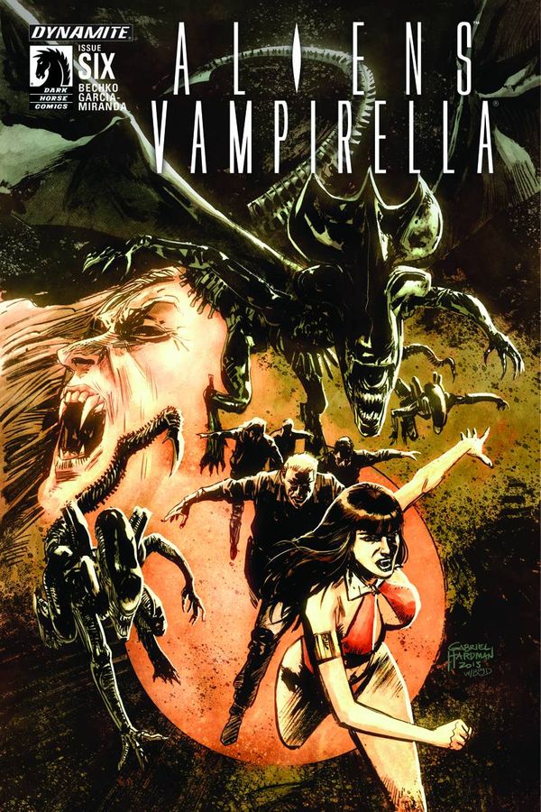 Aliens Vampirella #6 (Cover A Hardman)
