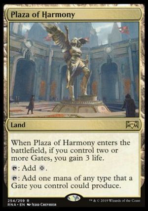 Plaza of Harmony (Ravnica Allegiance)