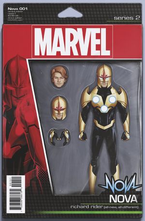 Nova #1 (Christopher Action Figure Variant)