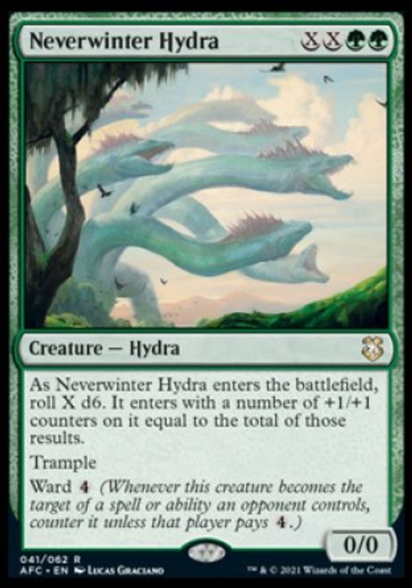 Neverwinter Hydra (D&D Realms Commander Decks) Value