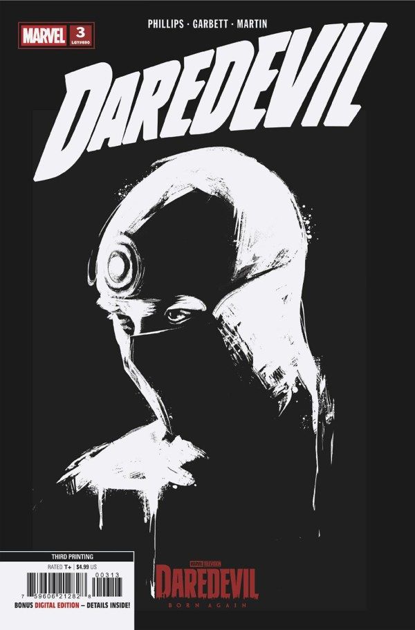 Daredevil #3 (3rd Printing Marvel Television) Comic