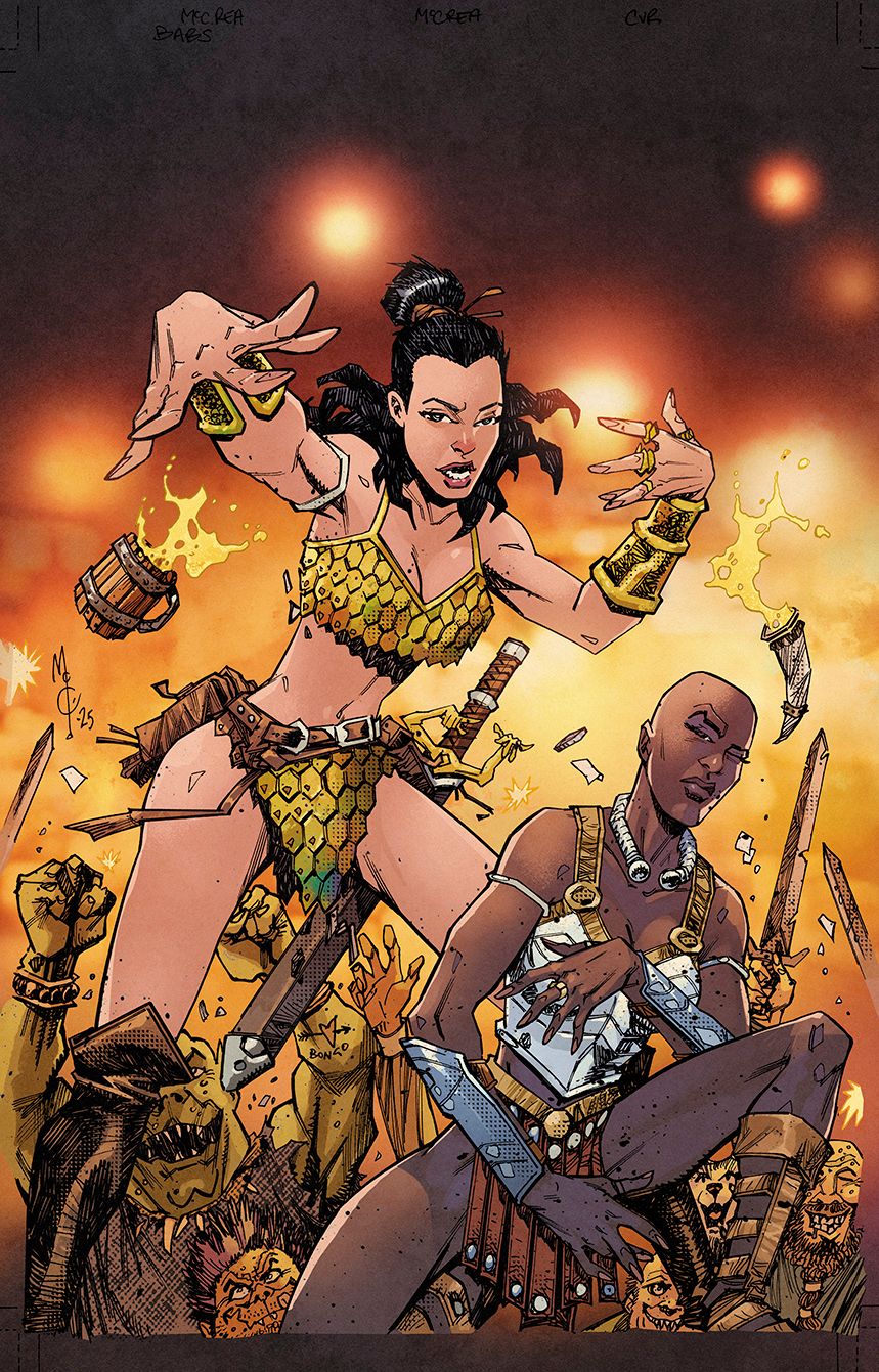 Babs The Black Road South #1 (Cvr B 3 Copy John Mccrea Unlock Variant) Comic