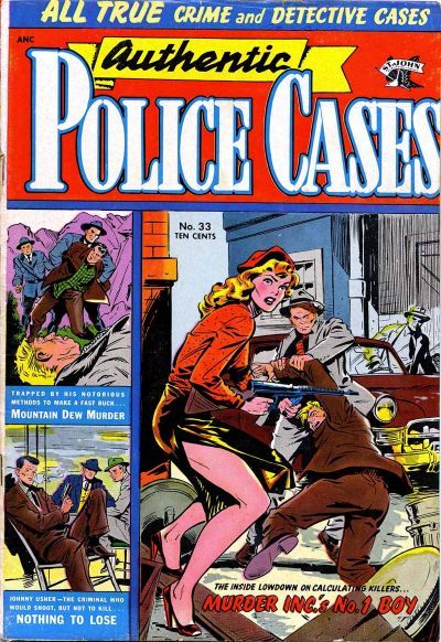 Authentic Police Cases #33 Comic