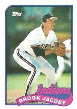 Brook Jacoby 1989 Topps #739 Sports Card