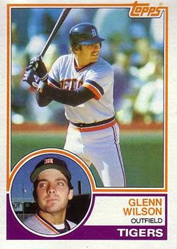 Glenn Wilson Baseball Cards