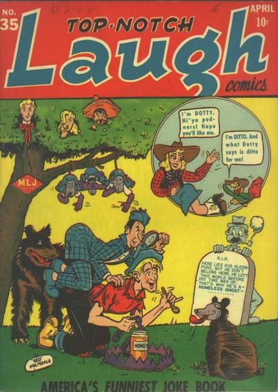 Top-Notch Laugh Comics #35 Comic