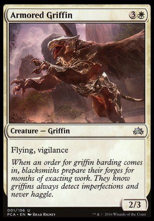 Armored Griffin (Planechase Anthology decks) Trading Card