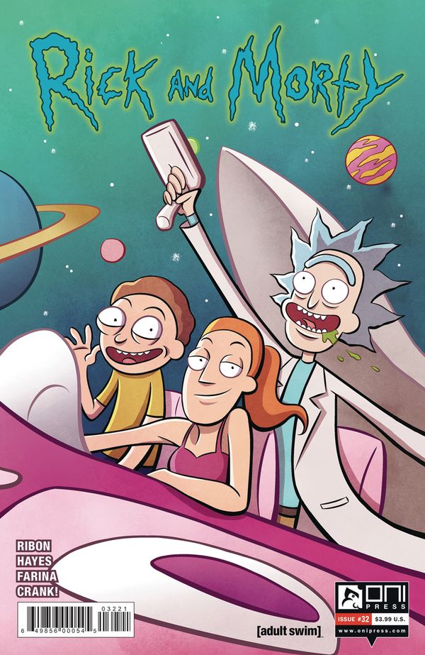 Rick and Morty #32 (Cover Variant Blas)
