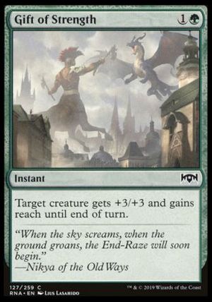 Gift of Strength (Ravnica Allegiance)