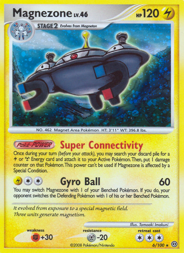 Magnezone (6/100) - Stormfront Pokémon Card