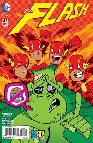 Flash #42 (Teen Titans Go Variant Cover)