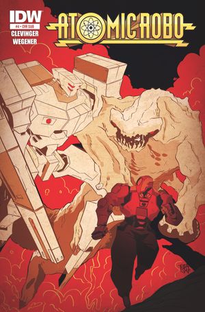 Atomic Robo &amp;amp; The Ring Of Fire #4 (Subscription Variant)