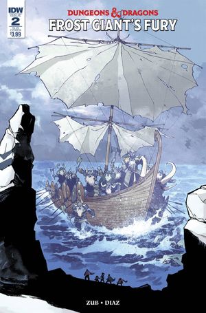 Dungeons & Dragons Frost Giants Fury #2 (Subscription Variant)