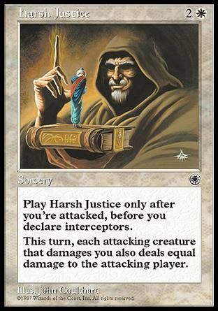 Harsh Justice (Portal) Trading Card