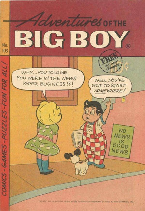 Adventures of Big Boy #103 [West]