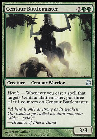 Centaur Battlemaster (Theros) Trading Card