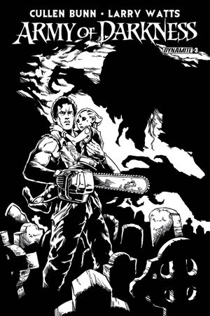 Army of Darkness #3 (25 Copy Tenorio B&amp;w Cover)
