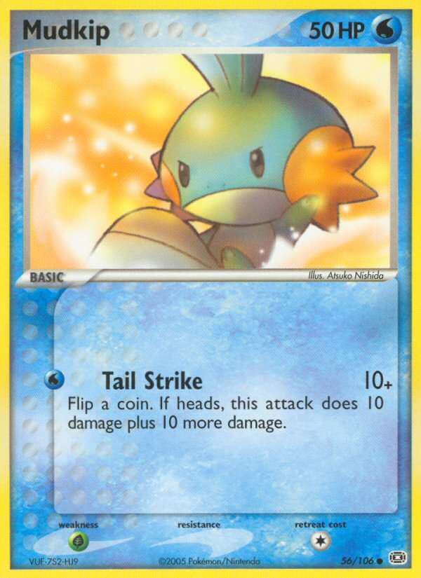 Mudkip (56/106) - Emerald Pokémon Card