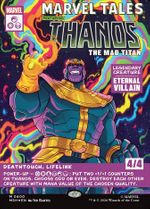 Thanos, the Mad Titan #400 (Marvel Super Heroes - Borderless Foil)