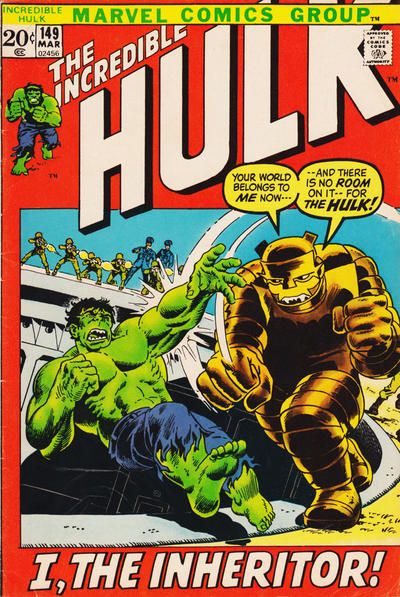 Incredible Hulk #149 Comic