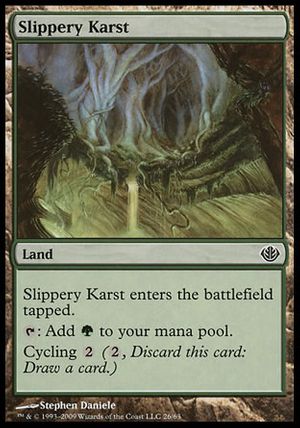 Slippery Karst (Garruk vs. Liliana)