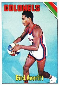 Bird Averitt 1975 Topps #229 Sports Card