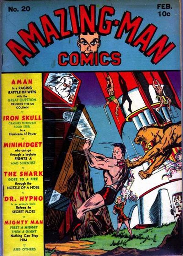 Amazing Man Comics #20