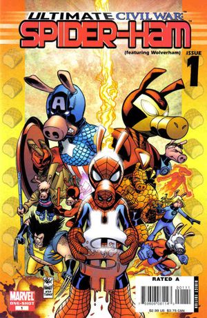 Ultimate Civil War: Spider-Ham #1