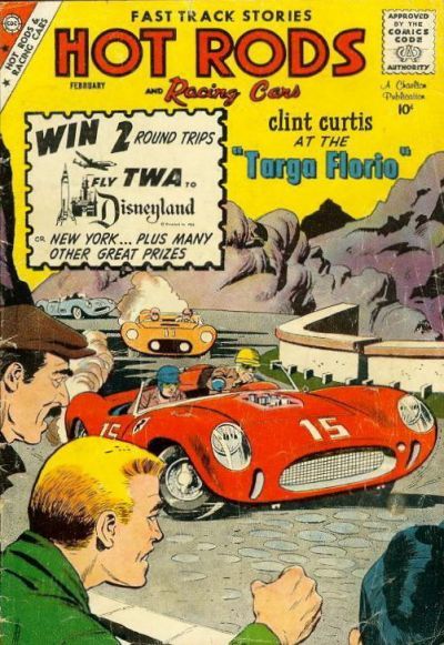 Hot Rods and Racing Cars #44 Comic