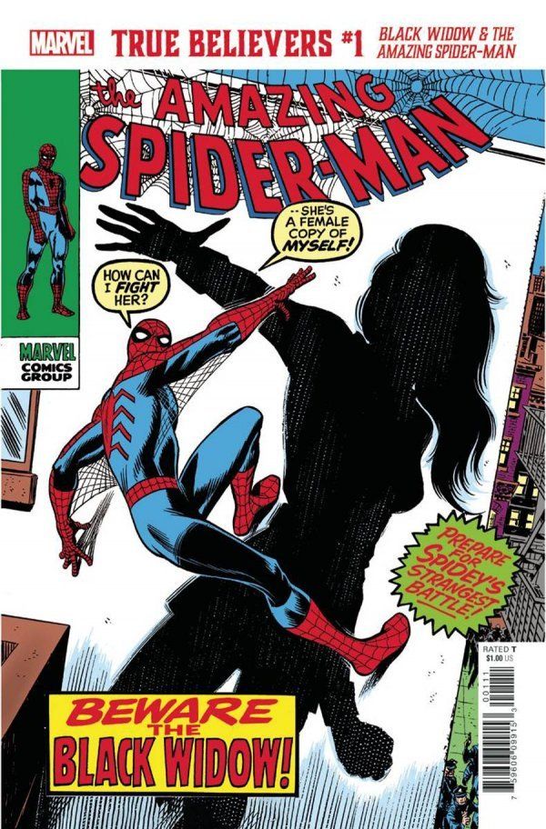 True Believers: Black Widow & Amazing Spider-man Comic