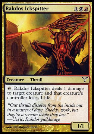 Rakdos Ickspitter (Dissension) Trading Card