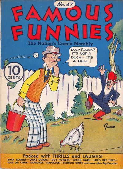 Famous Funnies #47 Comic
