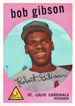 Bob Gibson 1959 Topps #514 Sports Card