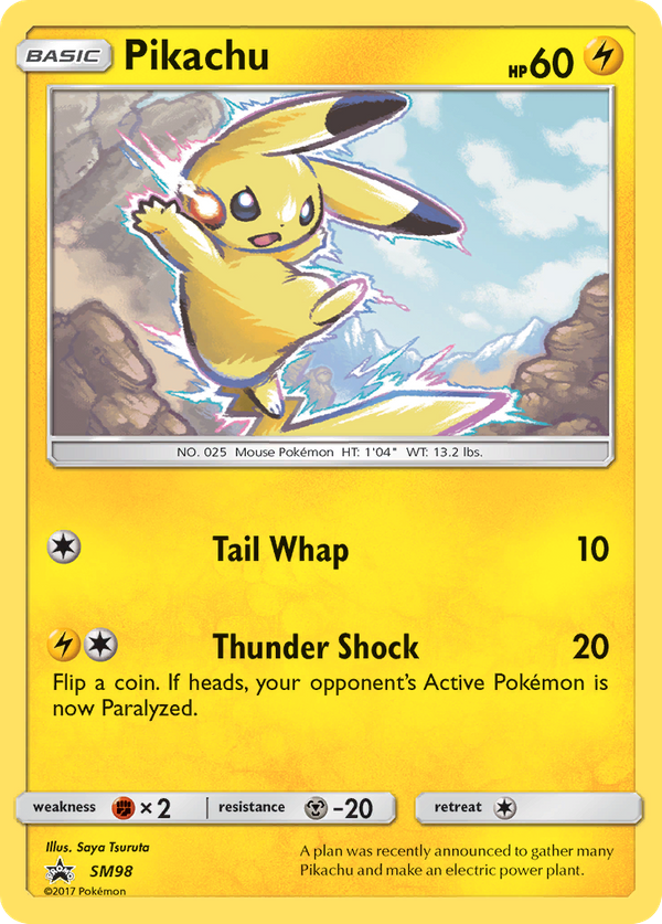 Pikachu (SM98) - SM Black Star Promos