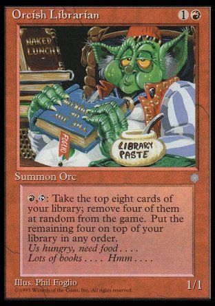 Orcish Librarian (Ice Age) Trading Card