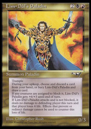 Lim-D�l's Paladin (Alliances) Trading Card