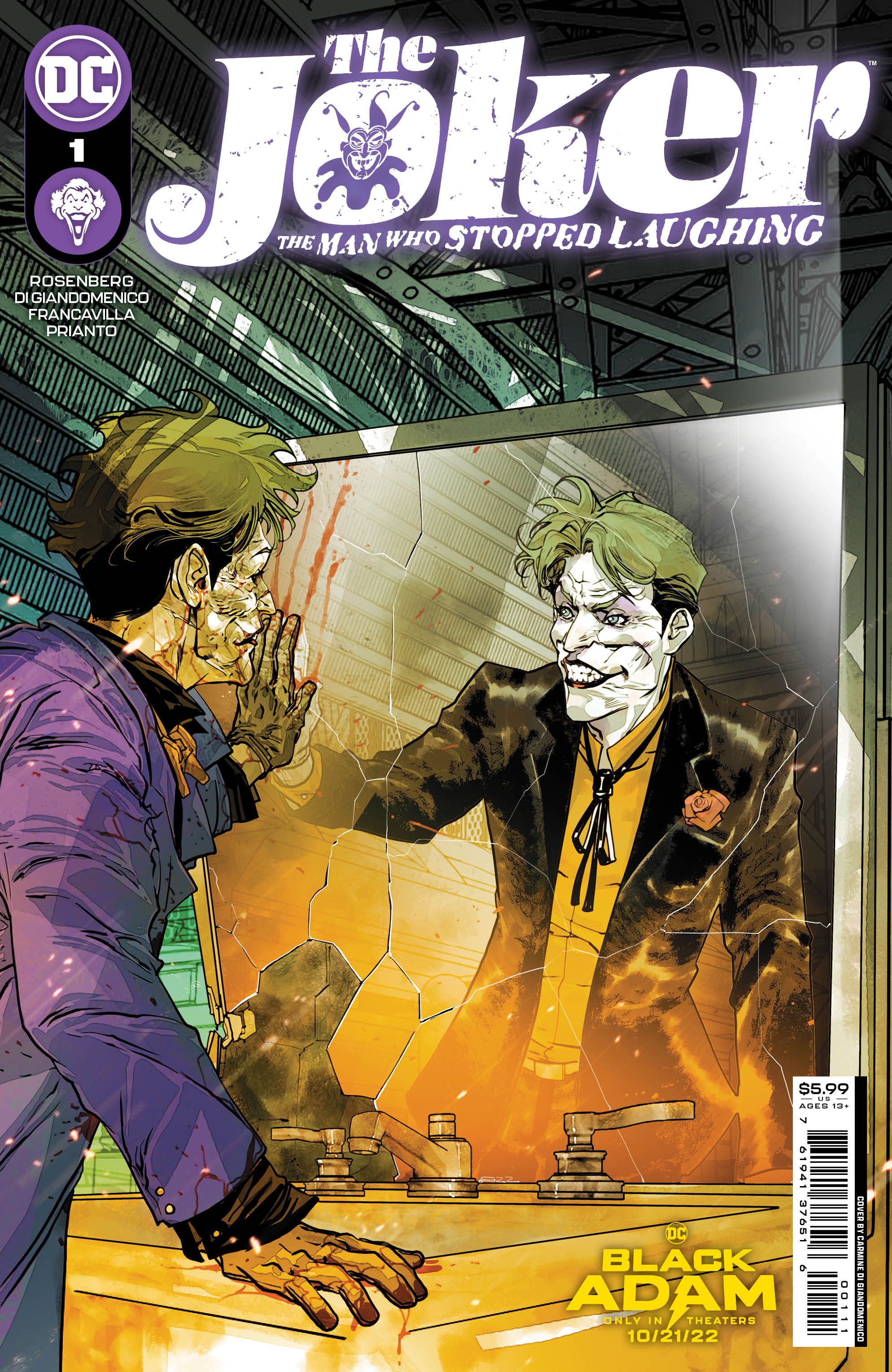 Joker: The Man Who Stopped Laughing #1 Comic