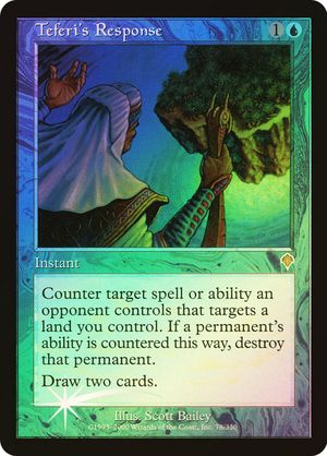 Teferi's Response (Invasion - Foil)