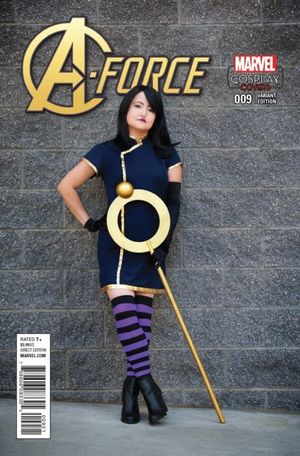 A-Force #9 (Cosplay Variant)