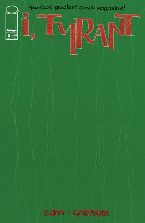 I Tyrant #5 (Cvr C Inc 1:25 Ee Zann Sketch Variant)