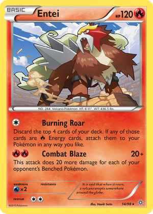 Entei (14/98) - Ancient Origins