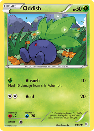 Oddish (1/149) - Boundaries Crossed