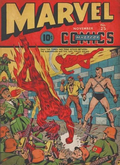 Marvel Mystery Comics #25 Comic
